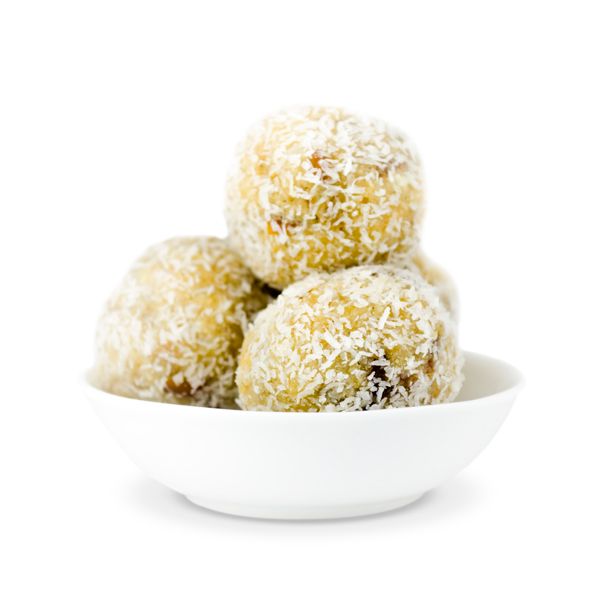 Delicious White Chocolate & Coconut Protein Balls