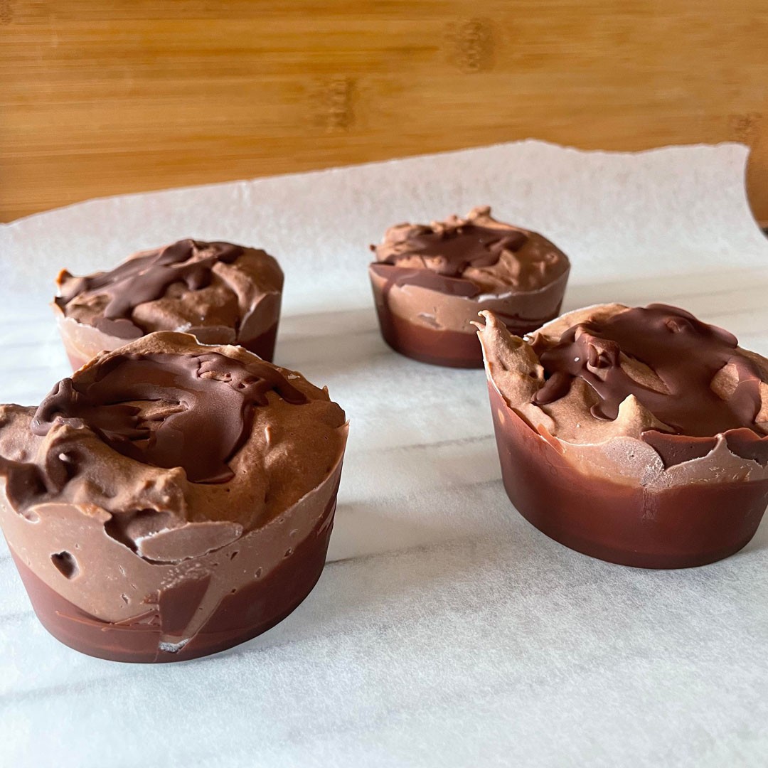 Frozen Keto Mousse Cups