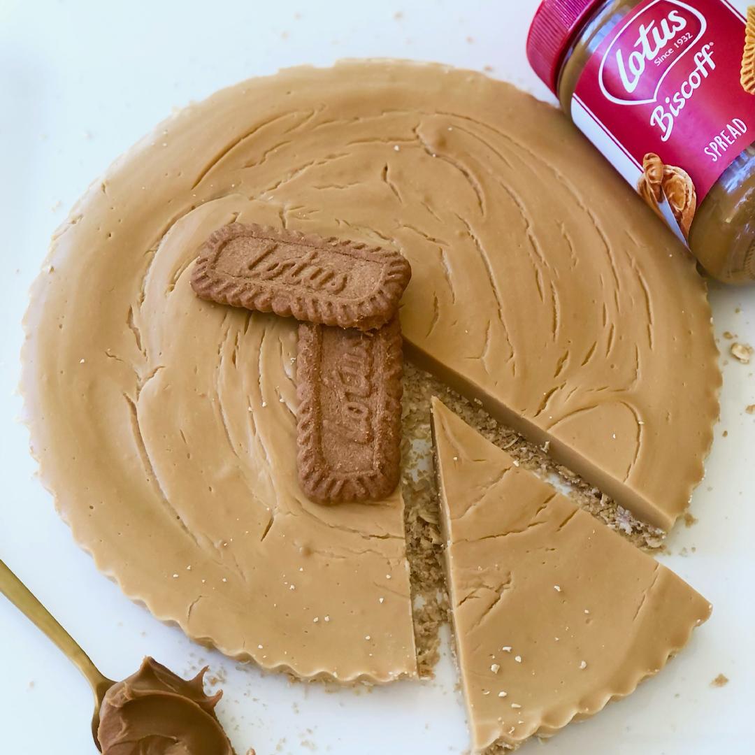 High Protein Biscoff Custard Tart