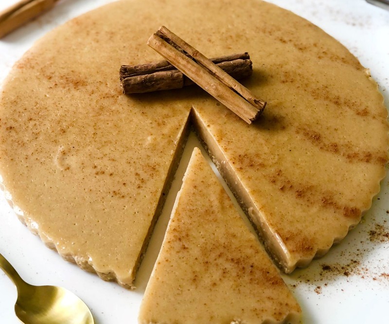 High-Protein Low-Calorie Custard Tart