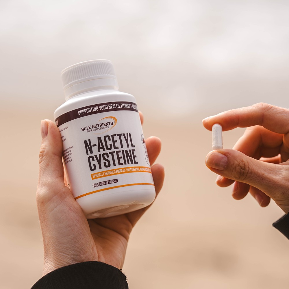 Bulk Nutrients' N-Acetyl Cysteine (NAC) Capsules is a specially modified form of the essential amino acid cysteine.