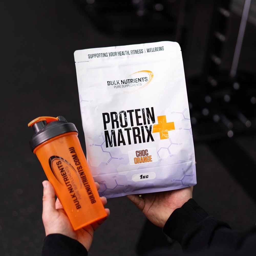 Bulk Nutrients' Protein Matrix+ is the perfect protein blend for those looking for a creamy, easily digested, and high-quality option. Choc Orange flavour.