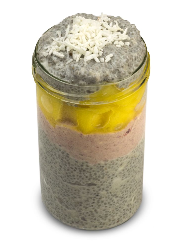 Tropical Chia Pudding recipe from Bulk Nutrients 