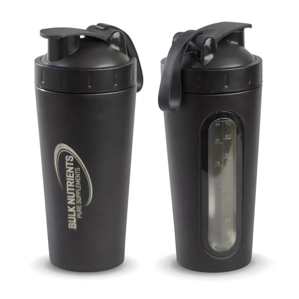 Bulk Nutrients' Stainless Steel Shaker - Black