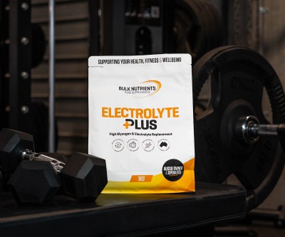 Bulk Nutrients' Electrolyte Plus is a tasty drink designed to improve hydration by replenishing glycogen and electrolytes