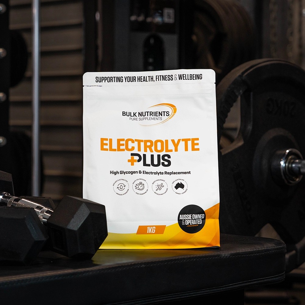 Bulk Nutrients' Electrolyte Plus is a tasty drink designed to improve hydration by replenishing glycogen and electrolytes