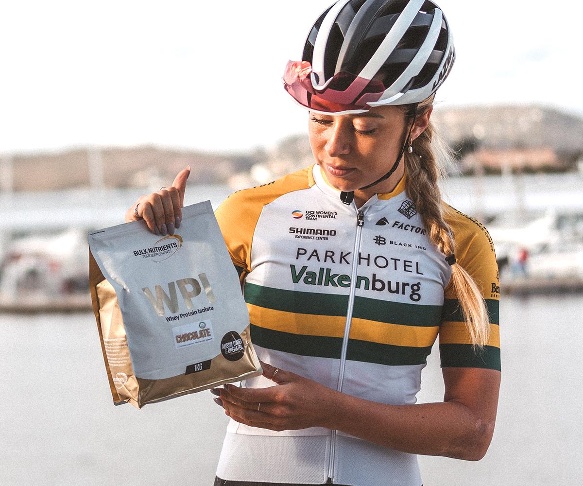 Bulk Nutrients WPI Chocolate HASTA With Nicole Frain