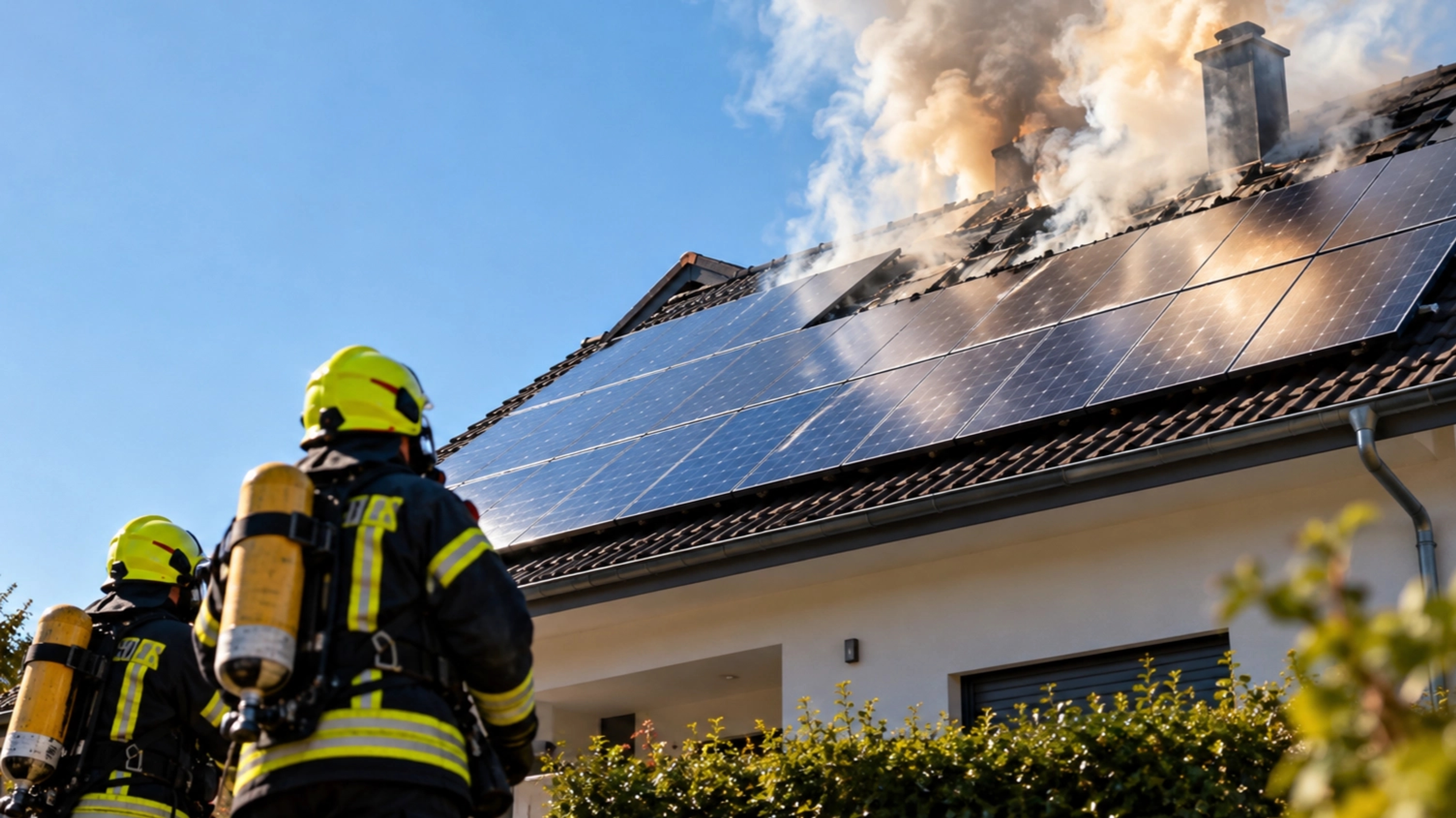 Požar i solarna elektrana: Što trebaju znati vlasnik i vatrogasci