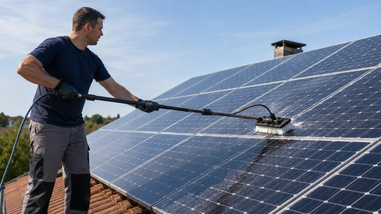 Čišćenje solarnih panela: Kada se isplati angažirati profesionalni servis?