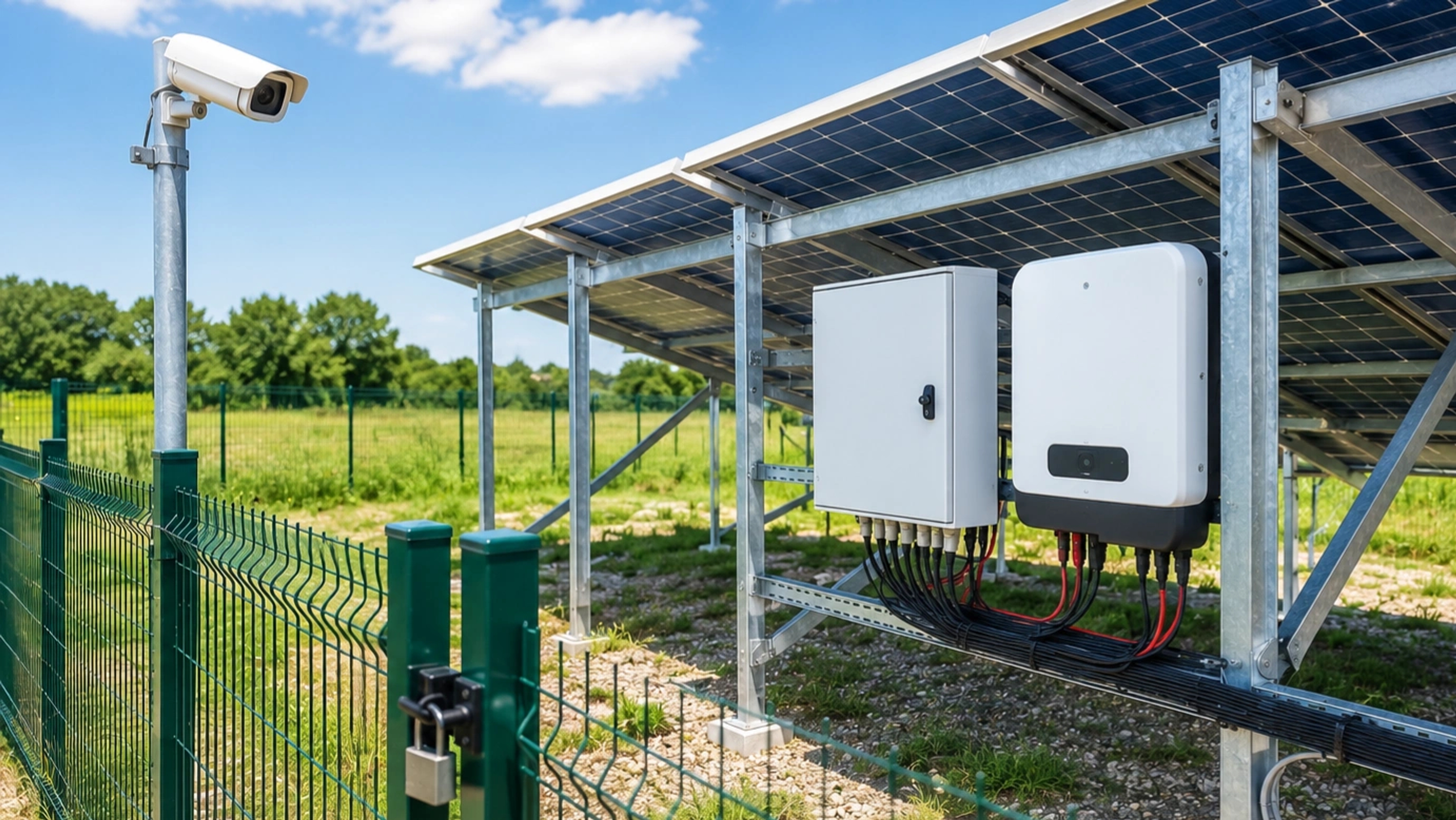 Krađa opreme sa solarne elektrane: Kako zaštititi kabele i komponente