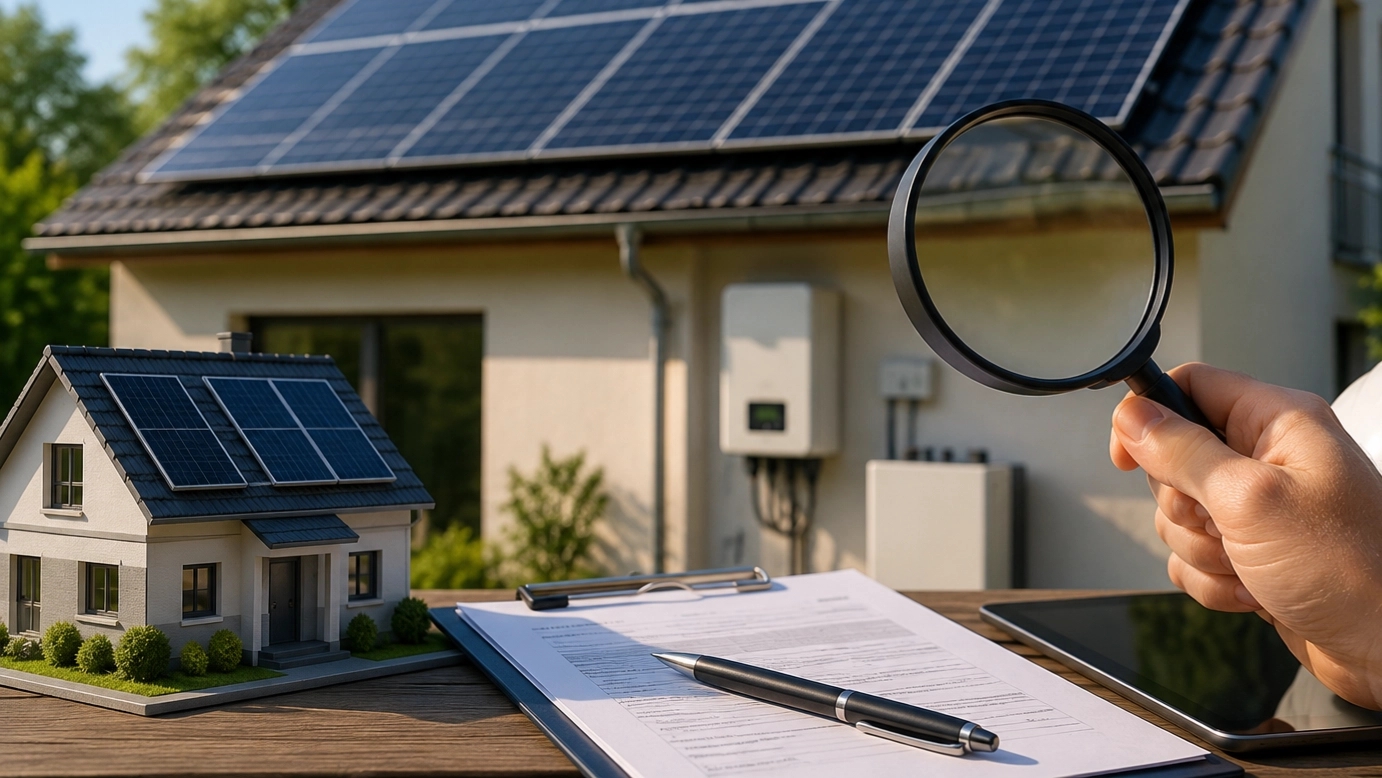 Kupujete kuću sa solarnom elektranom? Vodič kroz provjeru sustava prije potpisa ugovora