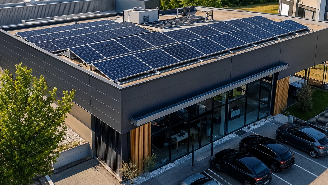 Solarna elektrana za mali poslovni prostor: Ured, trgovina ili obrt