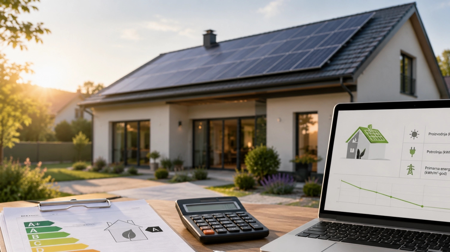 Koliko solarna elektrana stvarno podiže energetski certifikat kuće?