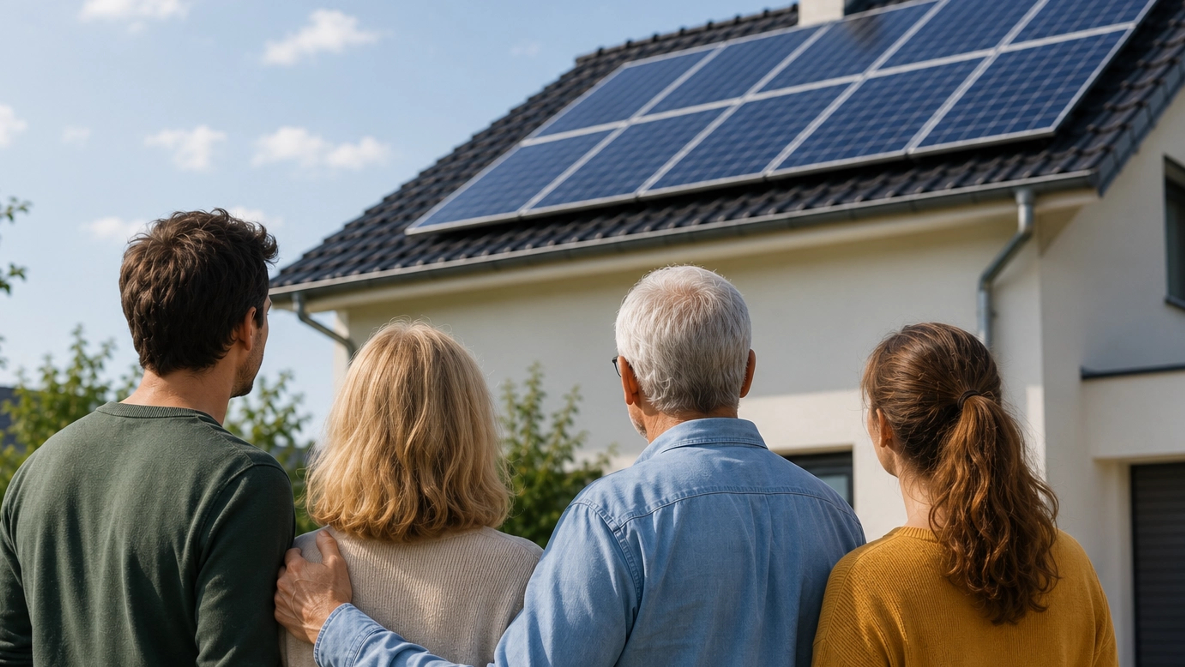Solarna elektrana u suvlasništvu: Kad braća, sestre ili roditelji i djeca dijele istu kuću