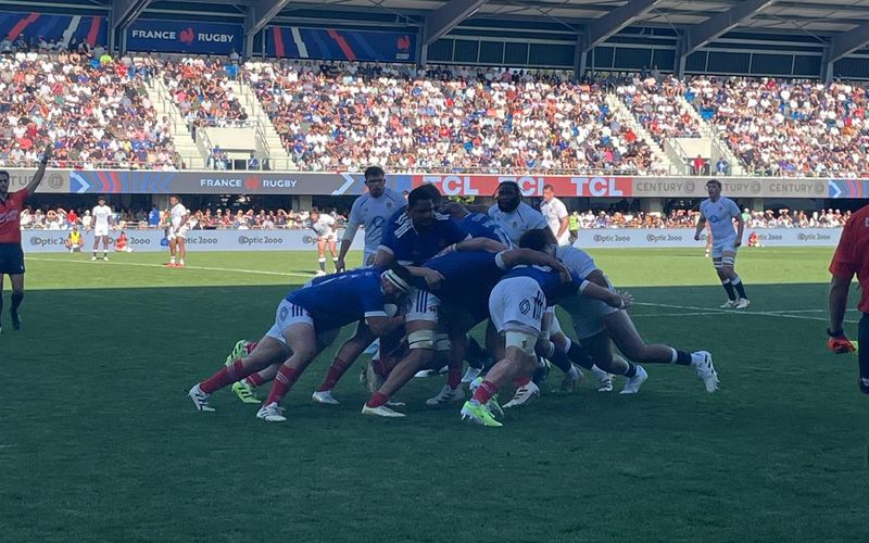 Coordination match Equipe de France A vs Angleterre XV de rugby à La Rabine - Photo 3