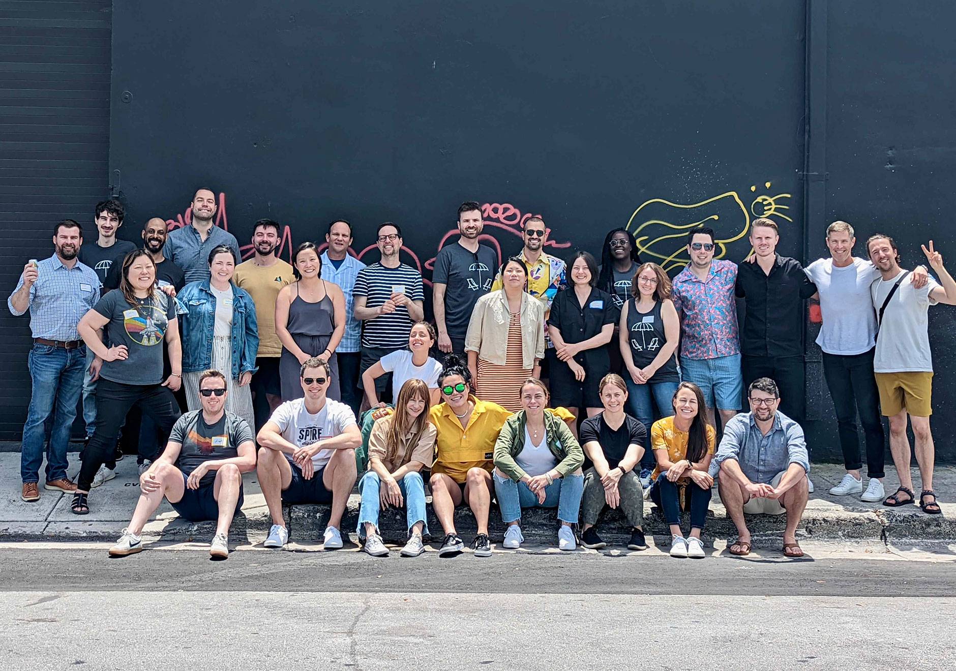 Chord's product and tech teams at an offsite