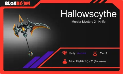 Hallowscythe in Roblox MM2 โ Your Gateway to the Most Searched Weapon!