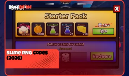 Slime RNG Codes (May 2026)