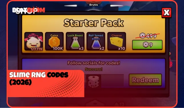 Slime RNG Codes (May 2026)