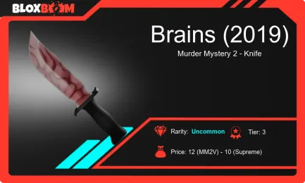 Understanding the Worth and Trading of Brains (2019) in Roblox Murder Mystery 2