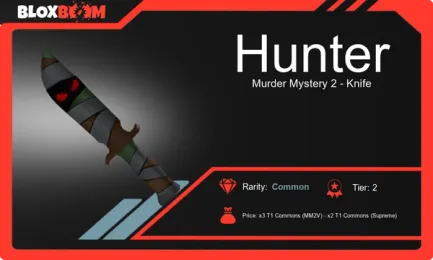 Get Epic with the Hunter Knife in Roblox MM2! ๐ฎ๐ช
