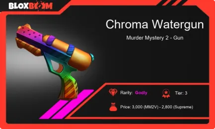 Chroma Watergun MM2 is Your Secret Weapon in Roblox