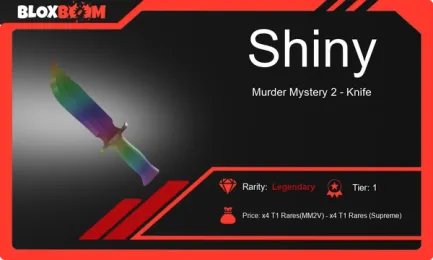 Legendary Shiny Knife in MM2! Get Yours NOW! Surf the Rainbow!