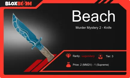 Beach in MM2: A Legendary Knife