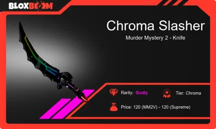 The Chroma Slasher in Murder Mystery 2: A Valuable Godly Knife