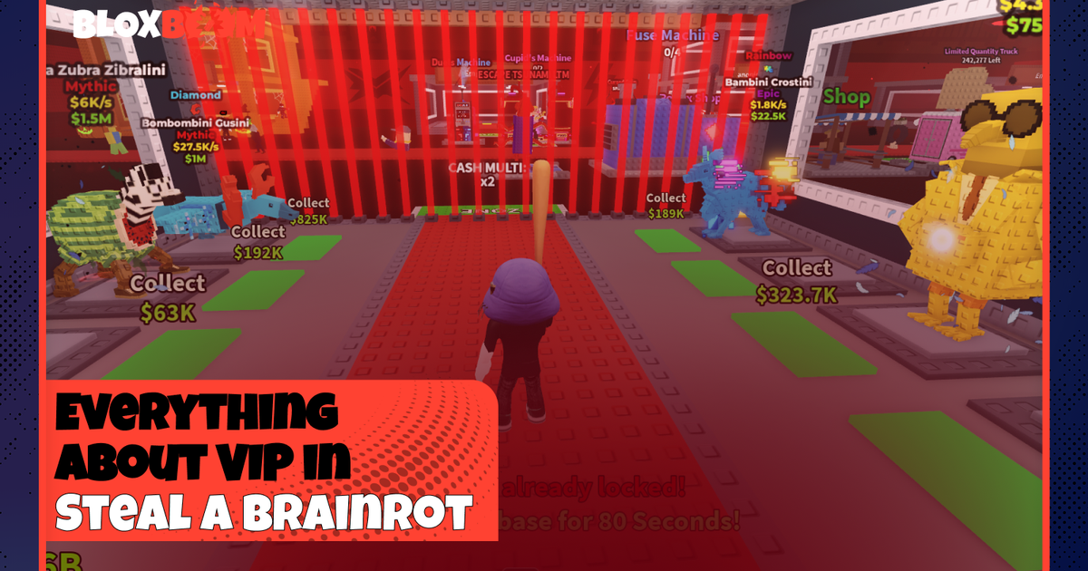 Everything About VIP in Steal a Brainrot