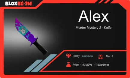 Alex in MM2 - Exploring the Value of this Knife