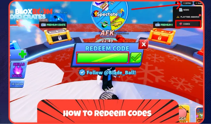 How to Redeem Codes