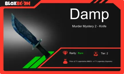 Unravel the Mystique: Damp Knife in Roblox Murder Mystery 2 - Crafting, Trading, and Value Revealed!