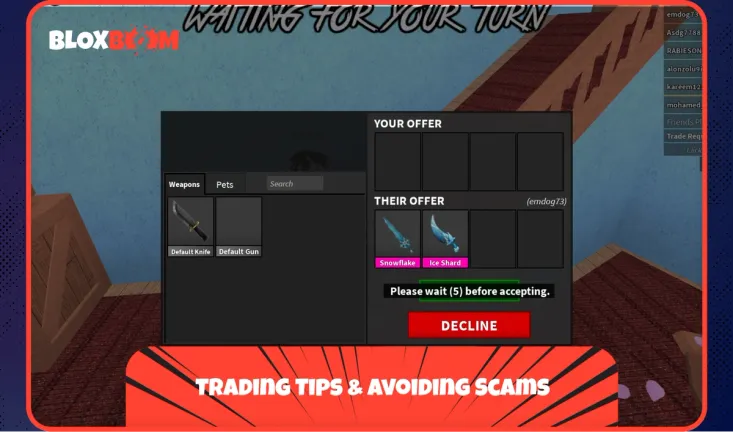 Trading Tips & Avoiding Scams