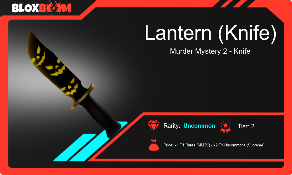 Lantern Knife MM2: What Is Its Worth In Roblox Murder Mystery 2?