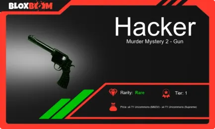 Hacker MM2 Gun: Live Outside the Matrix on Bloxboom!