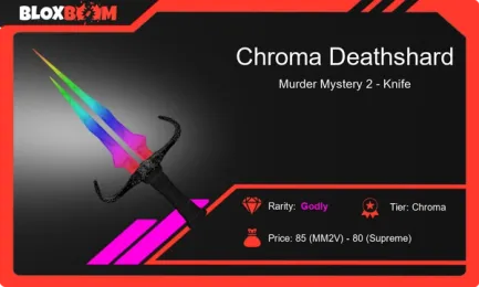 Everything You Need to Know about the Chroma Deathshard in Roblox Murder Mystery 2