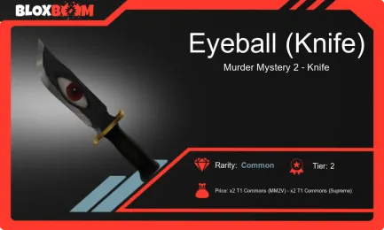 Get the MM2 Eyeball Knife: Trading, Value and Tips Ultimate Guide!
