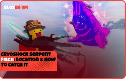 Cryoshock Serpent Fisch: Location & How to Catch It