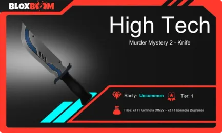 Get the Coolest High Tech Knife in Roblox MM2: Slice & Dice Like a Pro Player!