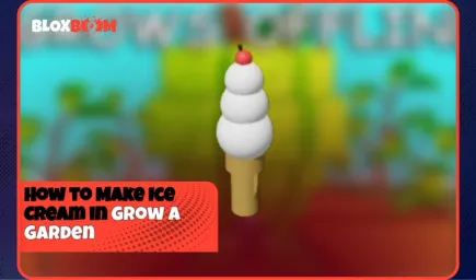 How to Make Ice Cream in Grow a Garden
