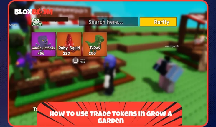 How to Use Trade Tokens in Grow a Garden