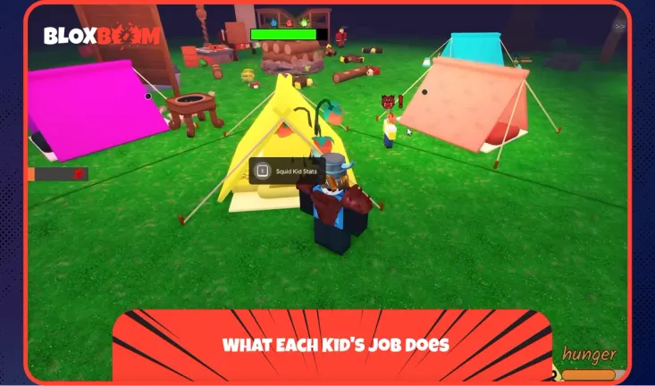 What Each Kid's Job Does