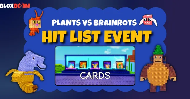 Plants vs Brainrots Cards Event