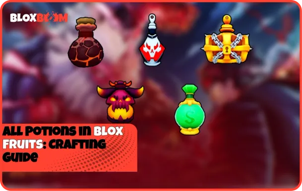 Todas as poções em Blox Fruits: Guia de criação