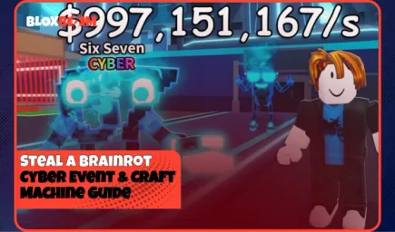 Steal a Brainrot Cyber Event & Craft Machine Guide