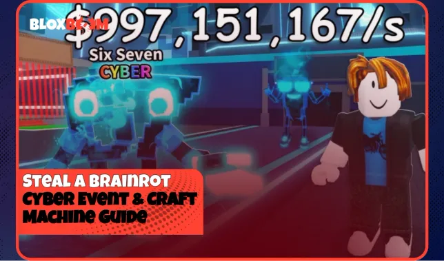 Steal a Brainrot Cyber Event & Craft Machine Guide