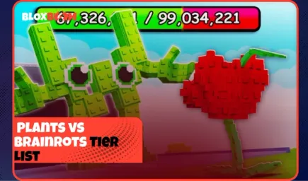 Plants vs Brainrots Tier List (2026)