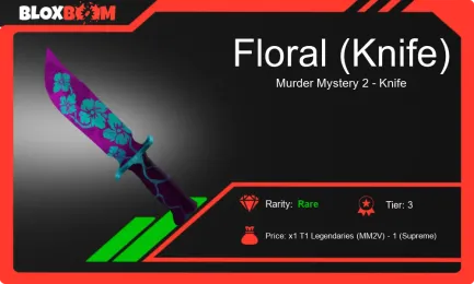 MM2 Floral Knife Guide: How to Obtain this Rare Gem in Roblox
