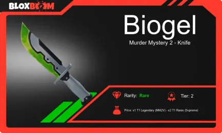 Biogel: A Rare and Valuable Knife in Roblox Murder Mystery 2